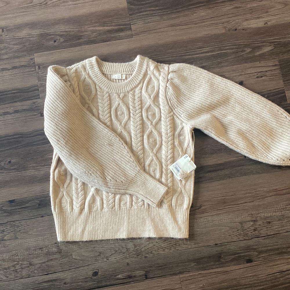 Cream sweater